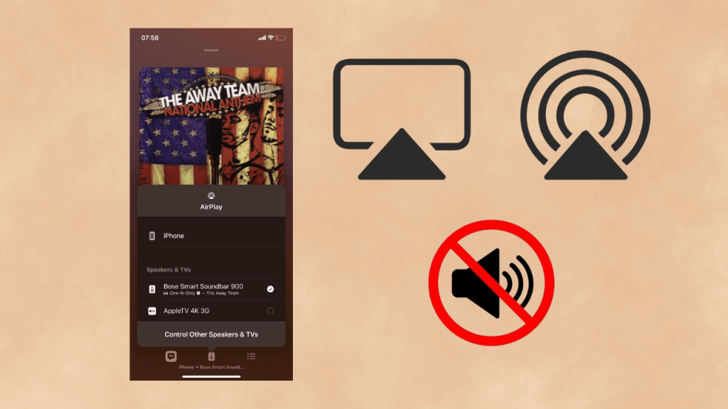 No Sound on AirPlay