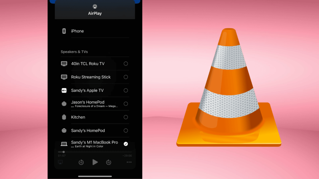 AirPlay VLC Media Player